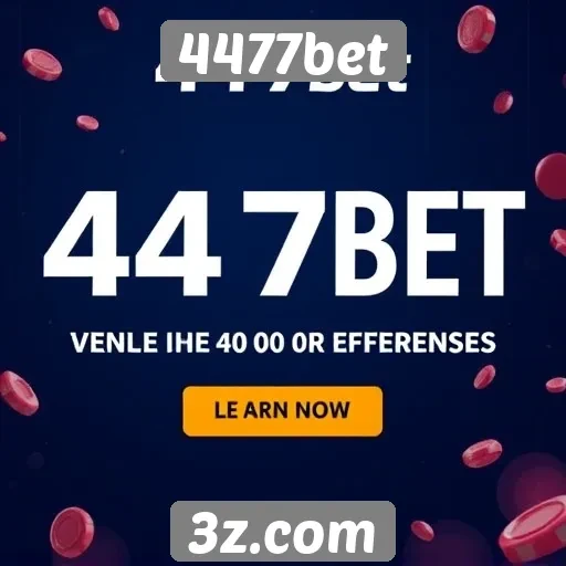 Promoções e bônus oferecidos pela 4477bet